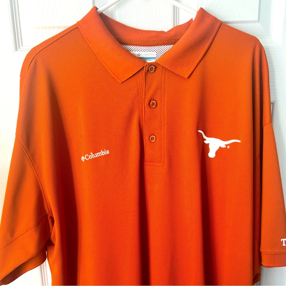 University of Texas Longhorns golf polo Columbia.